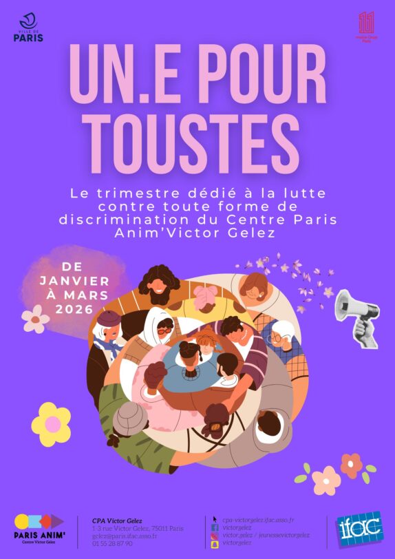 Un.e pour toustes : un trimestre de lutte contre les discriminations