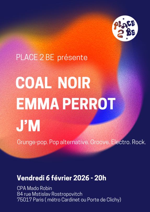 Place 2 B : Coal Noir en concert au CPA Mado&rsquo; Robin