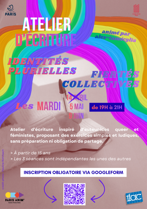 Identités plurielles, fiertés collectives : atelier d&rsquo;écriture