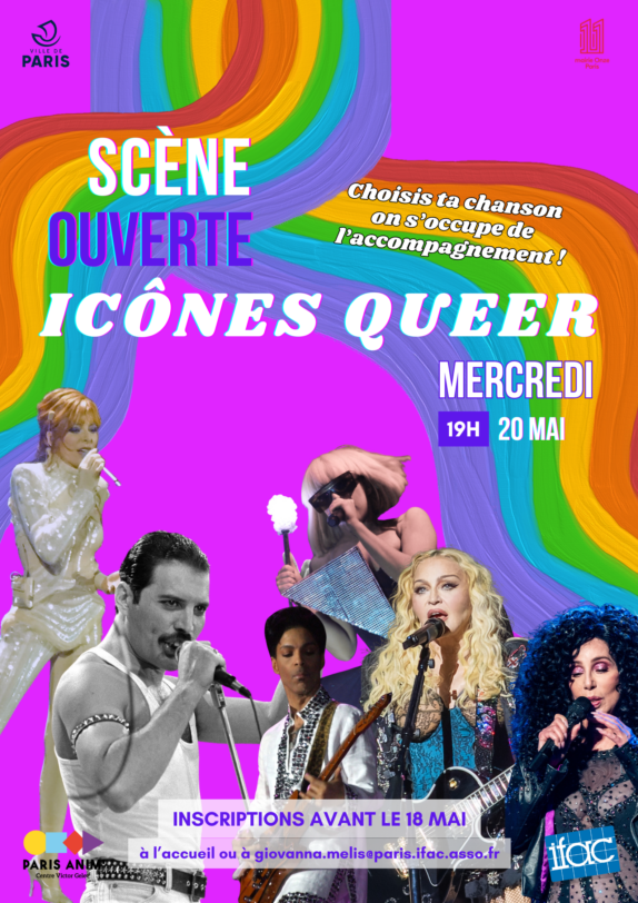 Scène ouverte : icônes queer