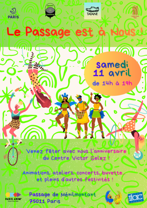 Le Passage est à nous 2026 : la grande fête du centre Victor Gelez est de retour !