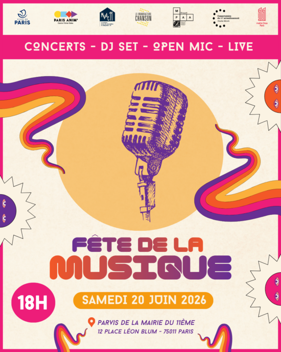 Fête de la musique à la mairie du 11ème